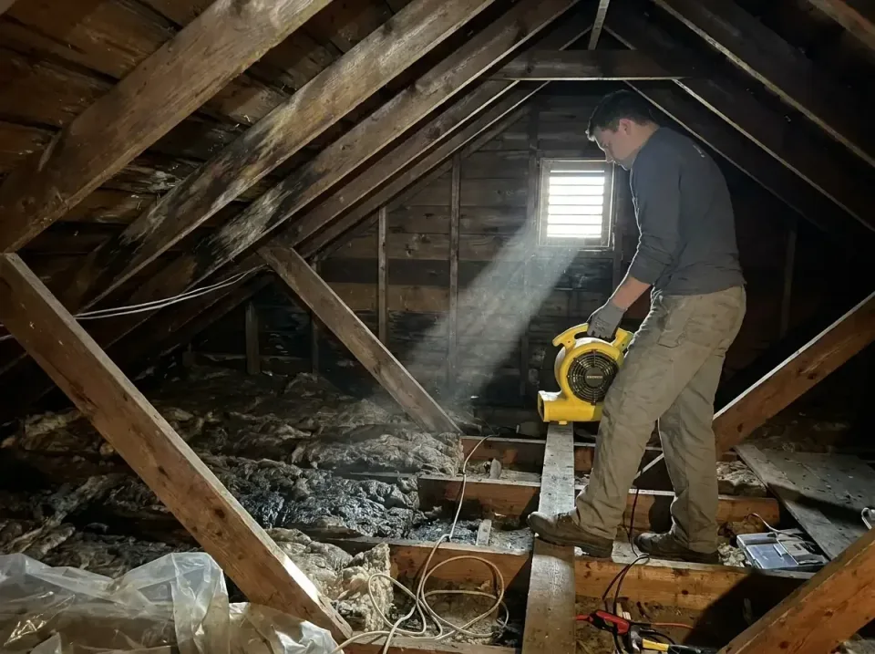 attic-water-damage-drying-proc-007 — frequently asked questions, Emergency Water Extraction & 24/7 Flood Response in Milford…